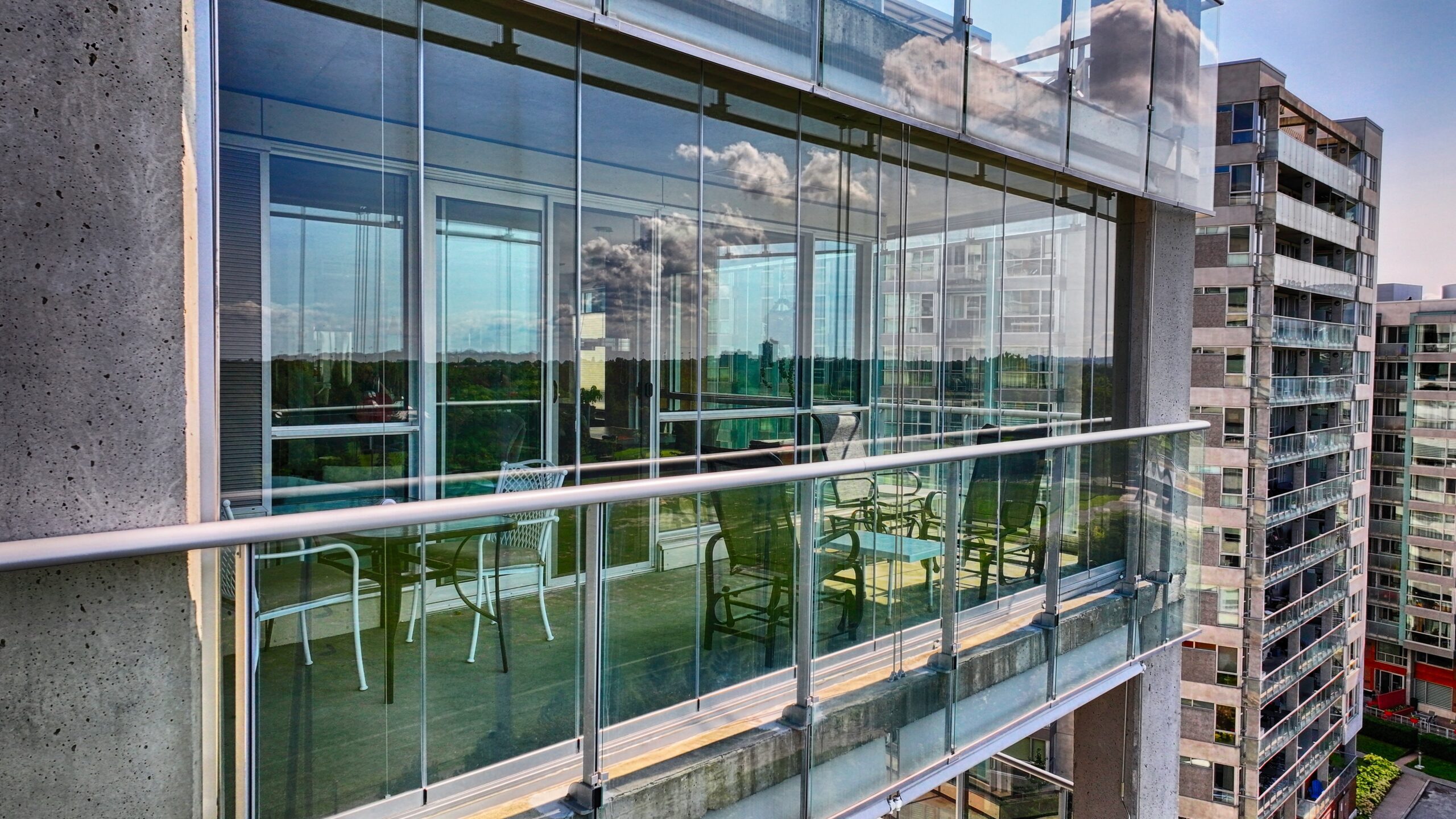 solarium en hauteur - penthouse