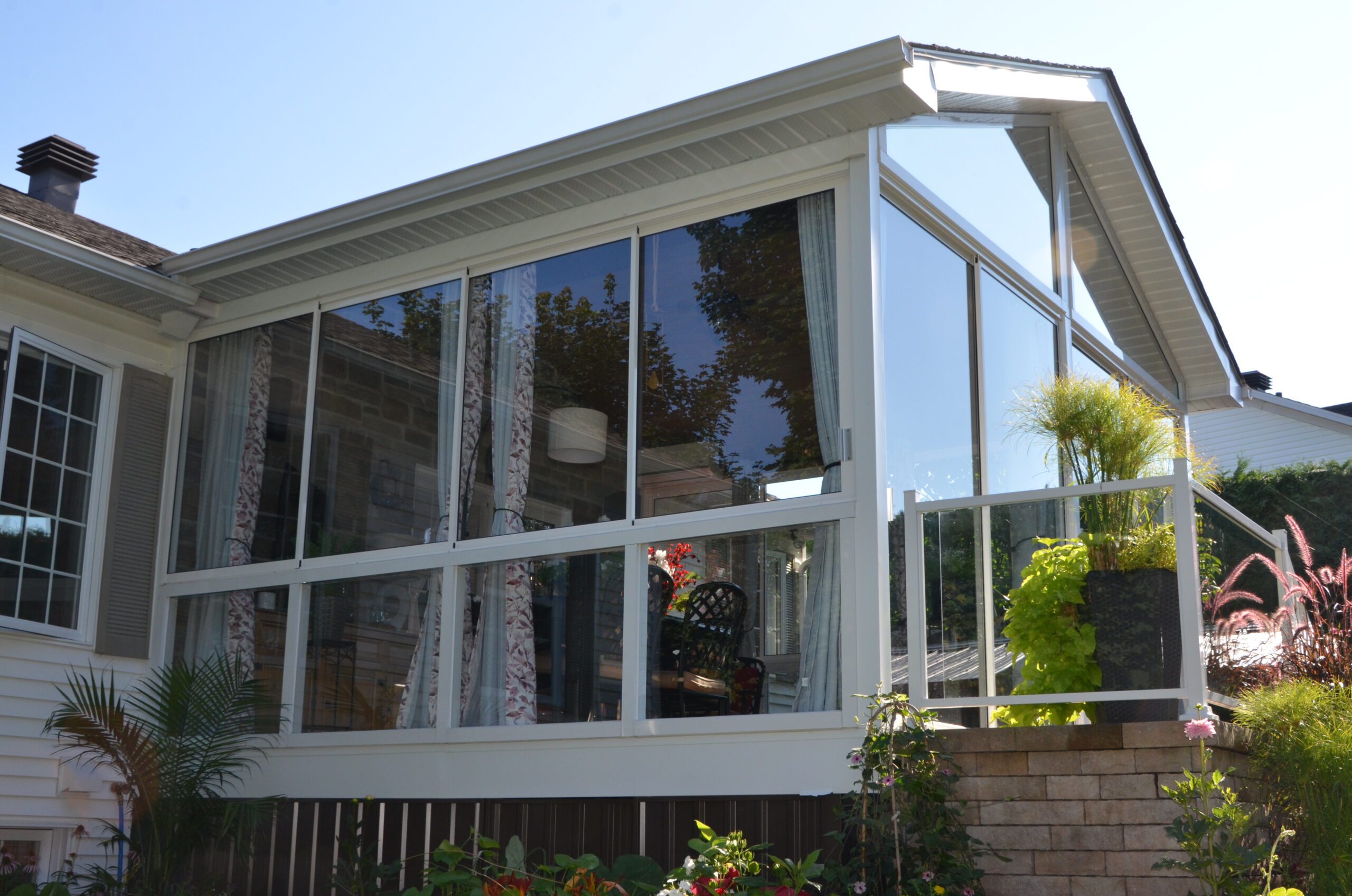 solarium verre simple - 2